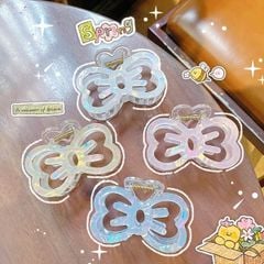 ** Kẹp càng cua xà cừ nơ Kitty