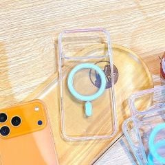 [C] ** Ốp iPhone 17 Pro Max mica viền dẻo magsafe