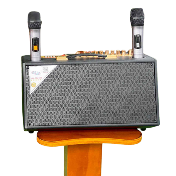 ** Loa Bluetooth kèm 2 mic S6 Pro ( mic pin sạc)