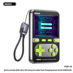 ** PDP + máy chơi game Remax FCP13 10.000mAh 20W