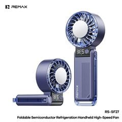 [C] ** Quạt cầm tay sò lạnh Remax SF27 4.000mAh