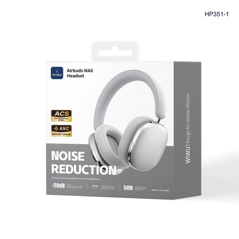 Headphone Bluetooth Wiwu TD16 ANC