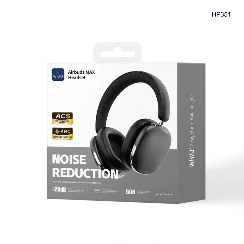 Headphone Bluetooth Wiwu TD16 ANC