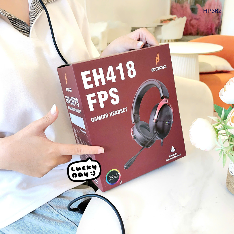 ** Headphone dây Edra EH418FPS
