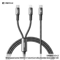 Cáp 2 in 1 Remax CB25 100W 1.2m