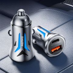 Sạc xe hơi Remax CC06 1U 1C 36W có Bluetooth