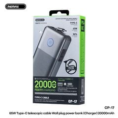 ** PDP Remax CP17 20.000mAh 65W AC