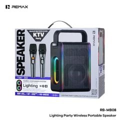** Loa kèm 2 mic Remax RM08 60W