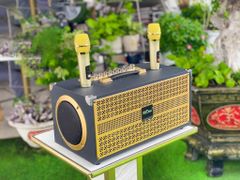 ** Loa Bluetooth kèm 2 mic V9 Pro