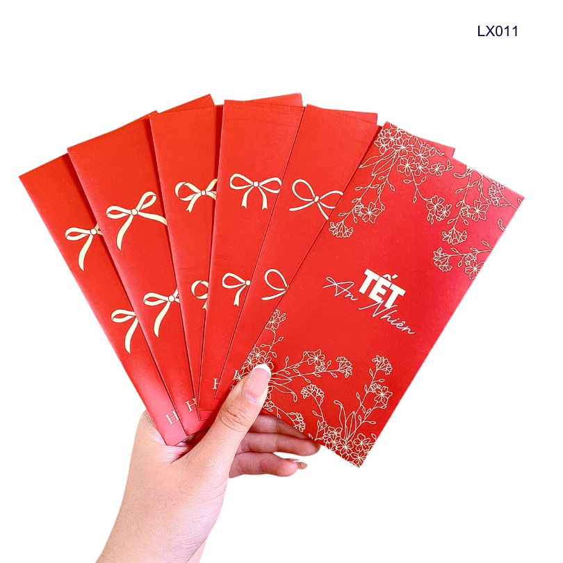 ** Set 6 bao lì xì đỏ 2026