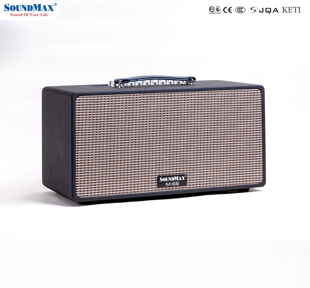 ** Loa Bluetooth kèm 2 Mic Soundmax M66