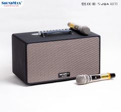** Loa Bluetooth kèm 2 Mic Soundmax M66