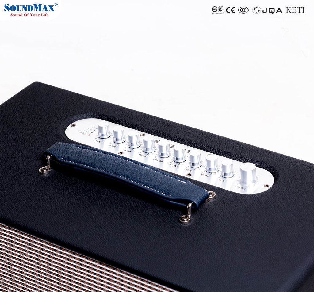 ** Loa Bluetooth kèm 2 Mic Soundmax M66