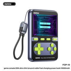 ** PDP + máy chơi game Remax FCP13 10.000mAh 20W