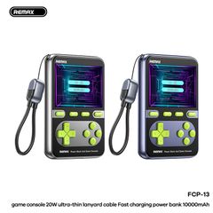 ** PDP + máy chơi game Remax FCP13 10.000mAh 20W