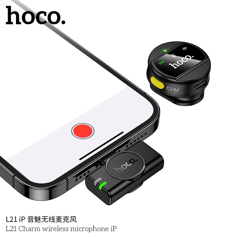 ** Micro cài áo Hoco L21 cổng IP