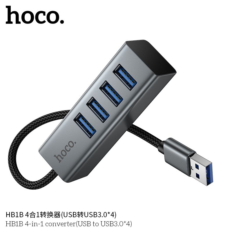 ** Hub Usb sang 4U Hoco HB1B 3.0