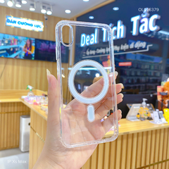 ** Ốp IP Xs Max lưng Mica viền dẻo Magsafe