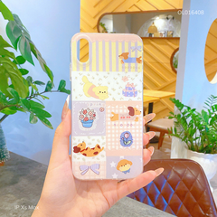 Ốp IP Xs Max lưng họa tiết nhiều ô cún DoooooG