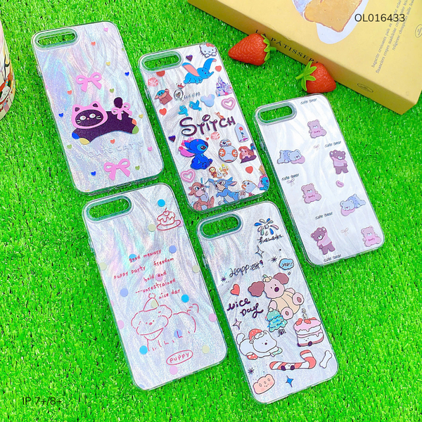 Ốp IP 7+/8+ vân ánh sóng nhiều hình
