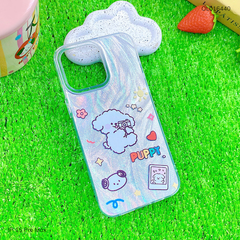 Ốp IP 15 Pro Max vân ánh sóng nhiều hình