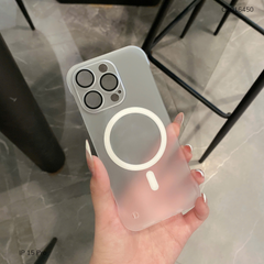 Ốp IP 15 Pro nhám Magsafe hở viền