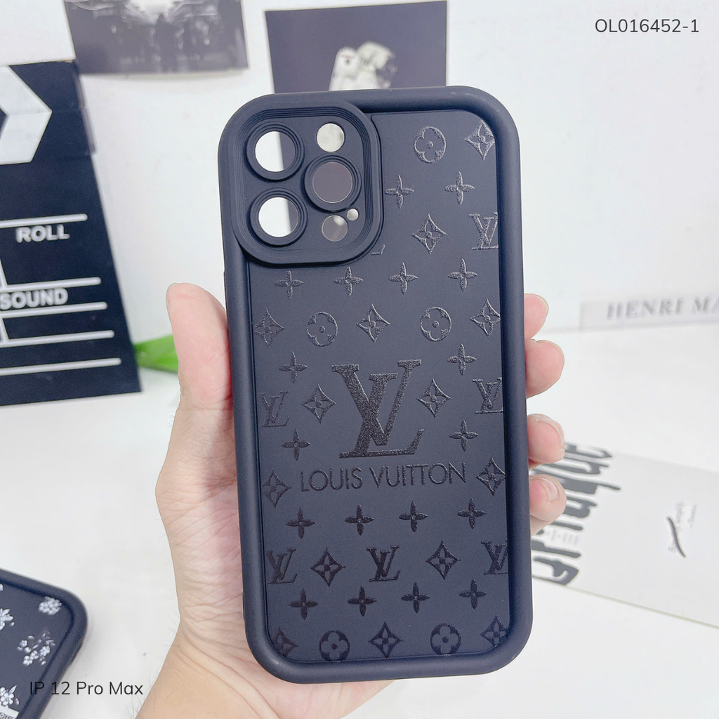 Ốp IP 12 Pro Max dẻo đen