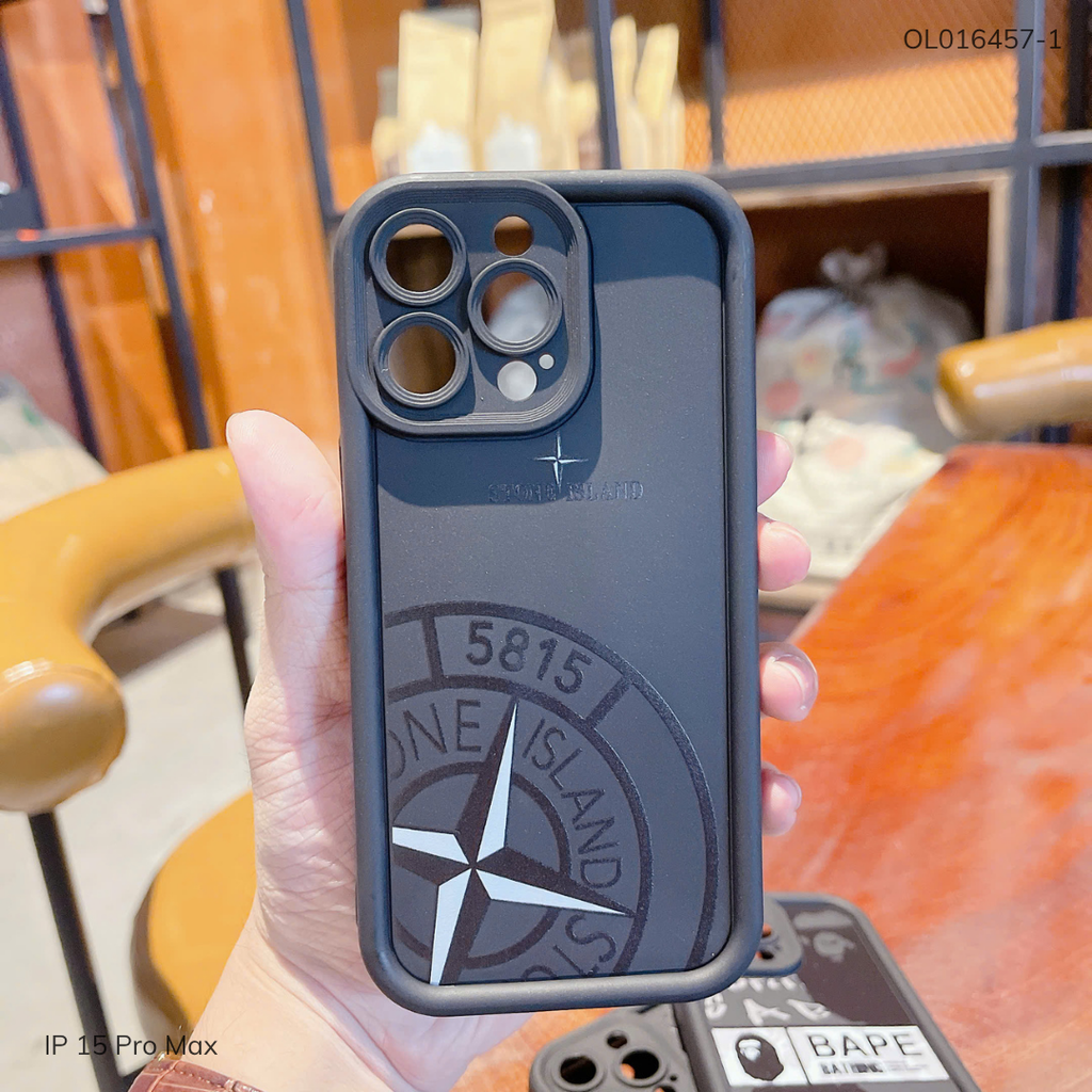 Ốp IP 15 Pro Max dẻo đen
