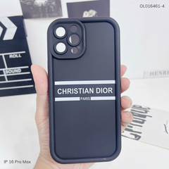 Ốp IP 16 Pro Max dẻo đen