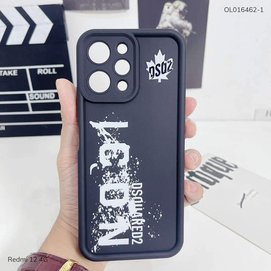 Ốp Xiaomi Redmi 12 4G dẻo đen