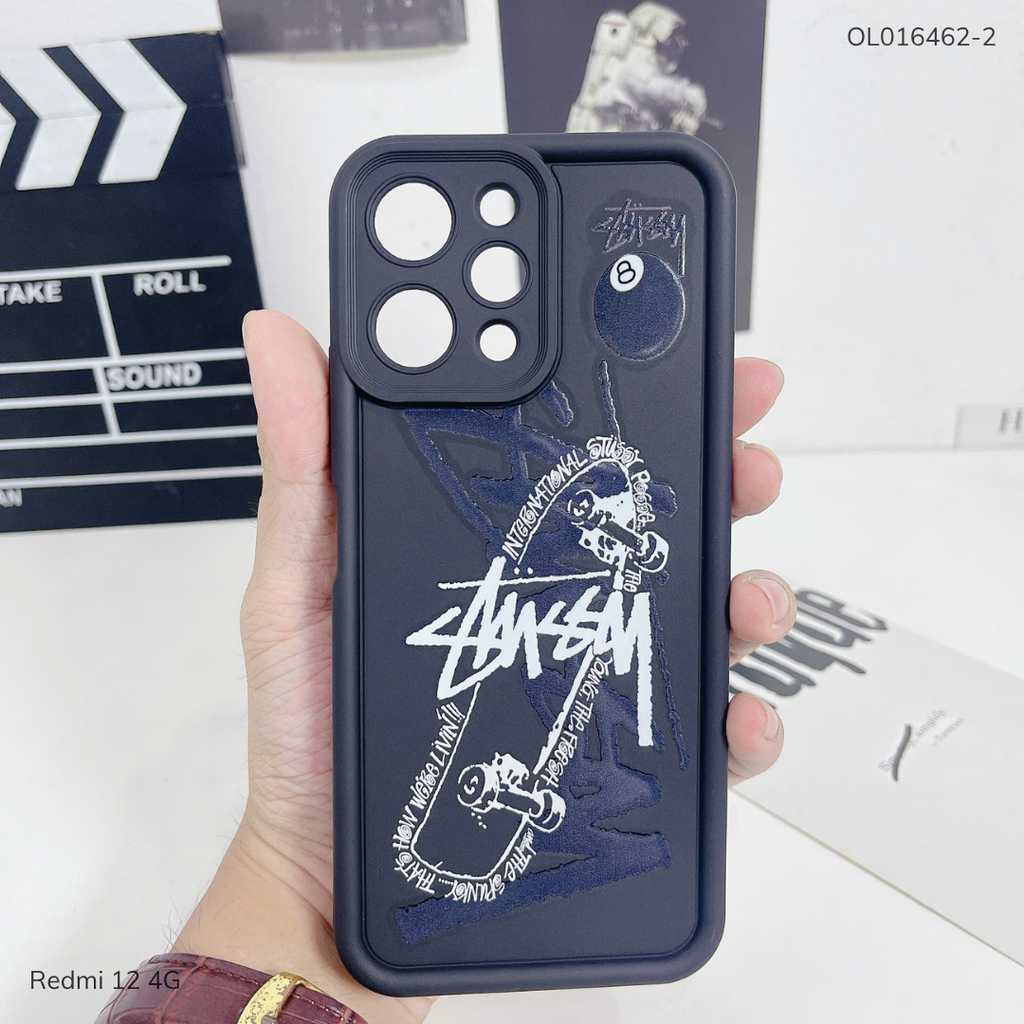 Ốp Xiaomi Redmi 12 4G dẻo đen