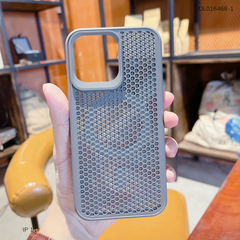 Ốp IP 11 6.1 lưng cứng vân tổ ong tản nhiệt