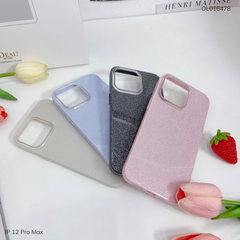 ** Ốp IP 12 Pro Max lưng cứng kim tuyến nhiều màu