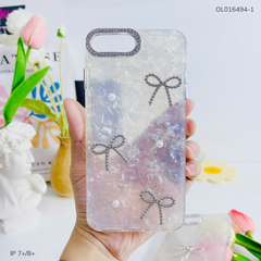 ** Ốp IP 7+/8+ lưng thạch anh tim 3D