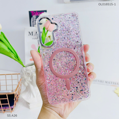 ** Ốp SS A26 giả magsafe hạt kim tuyến