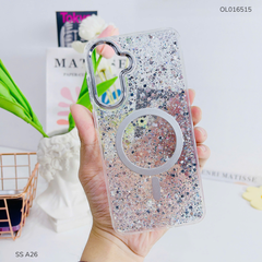 ** Ốp SS A26 giả magsafe hạt kim tuyến