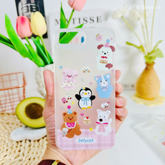 ** Ốp IP 6+/7+/8+ dẻo lưng nhám viền trong nhiều hình