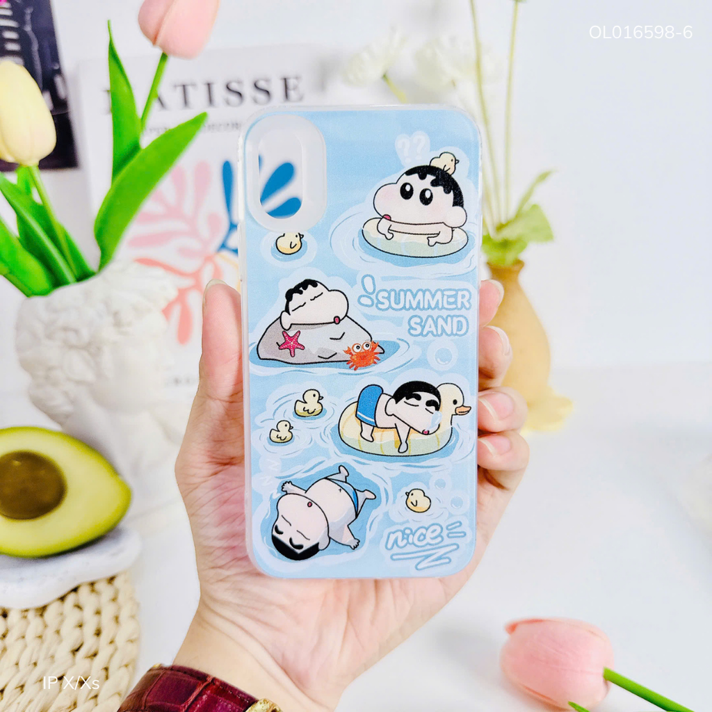 ** Ốp IP X dẻo lưng nhám viền trong nhiều hình