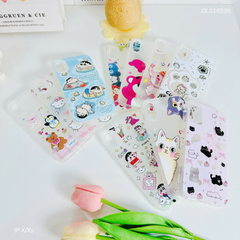 ** Ốp IP X dẻo lưng nhám viền trong nhiều hình