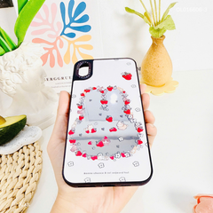 Ốp IP X tráng gương viền đen nhiều hình