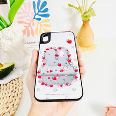 Ốp IP Xs Max tráng gương viền đen nhiều hình