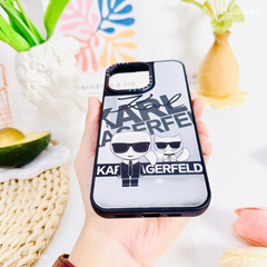 Ốp IP 14 Pro Max tráng gương viền đen nhiều hình