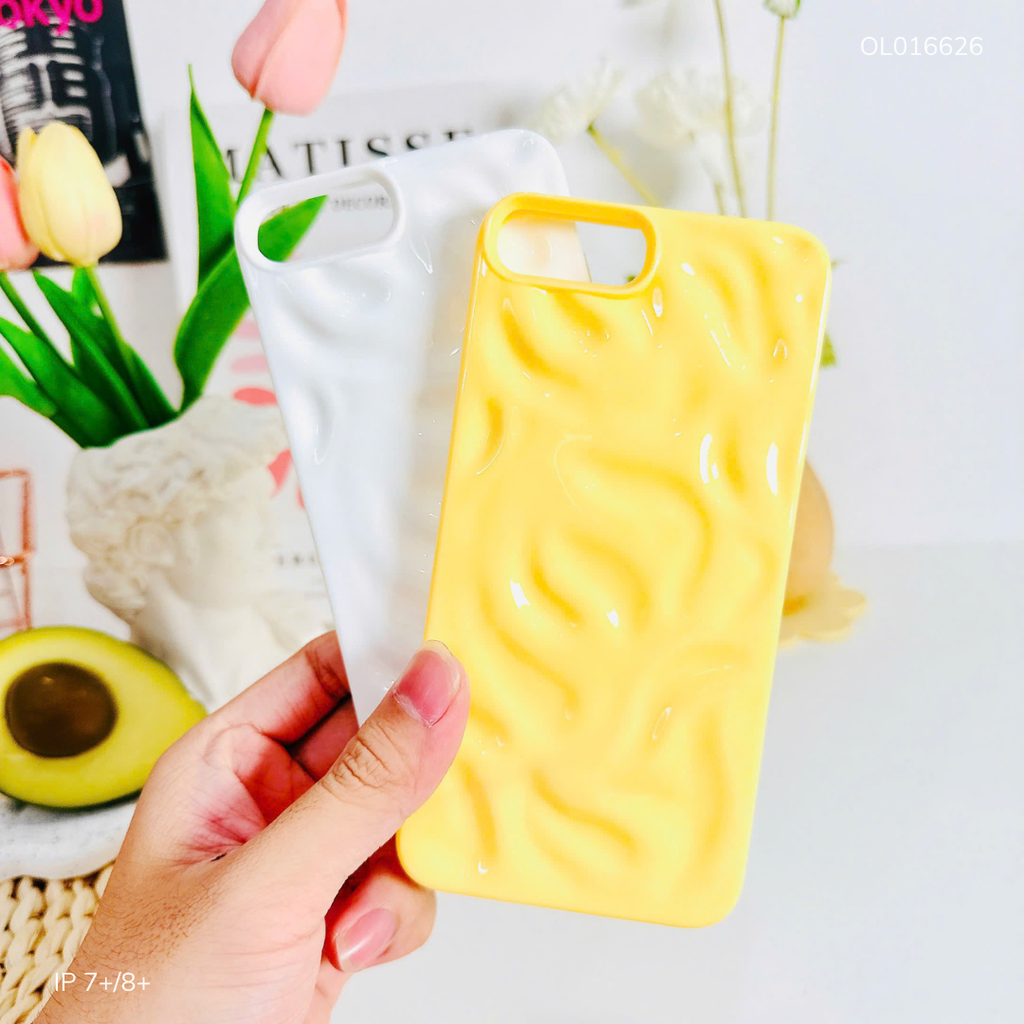 Ốp IP 7+/8+ dẻo gồ ghề trơn nhiều màu