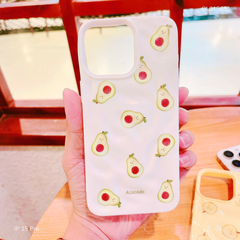 Ốp IP 15 Pro dẻo gồ ghề trái cây