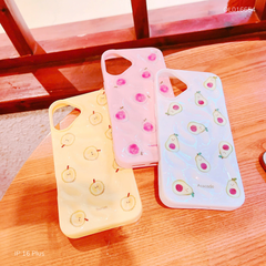 Ốp IP 16 Plus dẻo gồ ghề trái cây