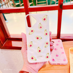 Ốp IP 16 Plus dẻo gồ ghề trái cây