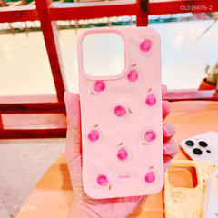 Ốp IP 16 Pro dẻo gồ ghề trái cây