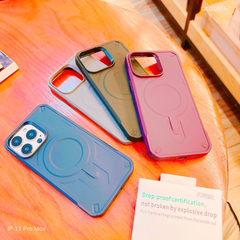 Ốp IP 11 Pro Max dẻo magsafe khiên bảo vệ