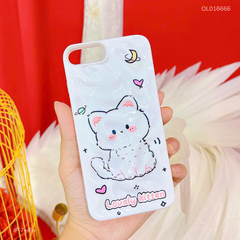 ** Ốp iPhone 7+/8+ dẻo gồ ghề mèo con Lovely Kitten