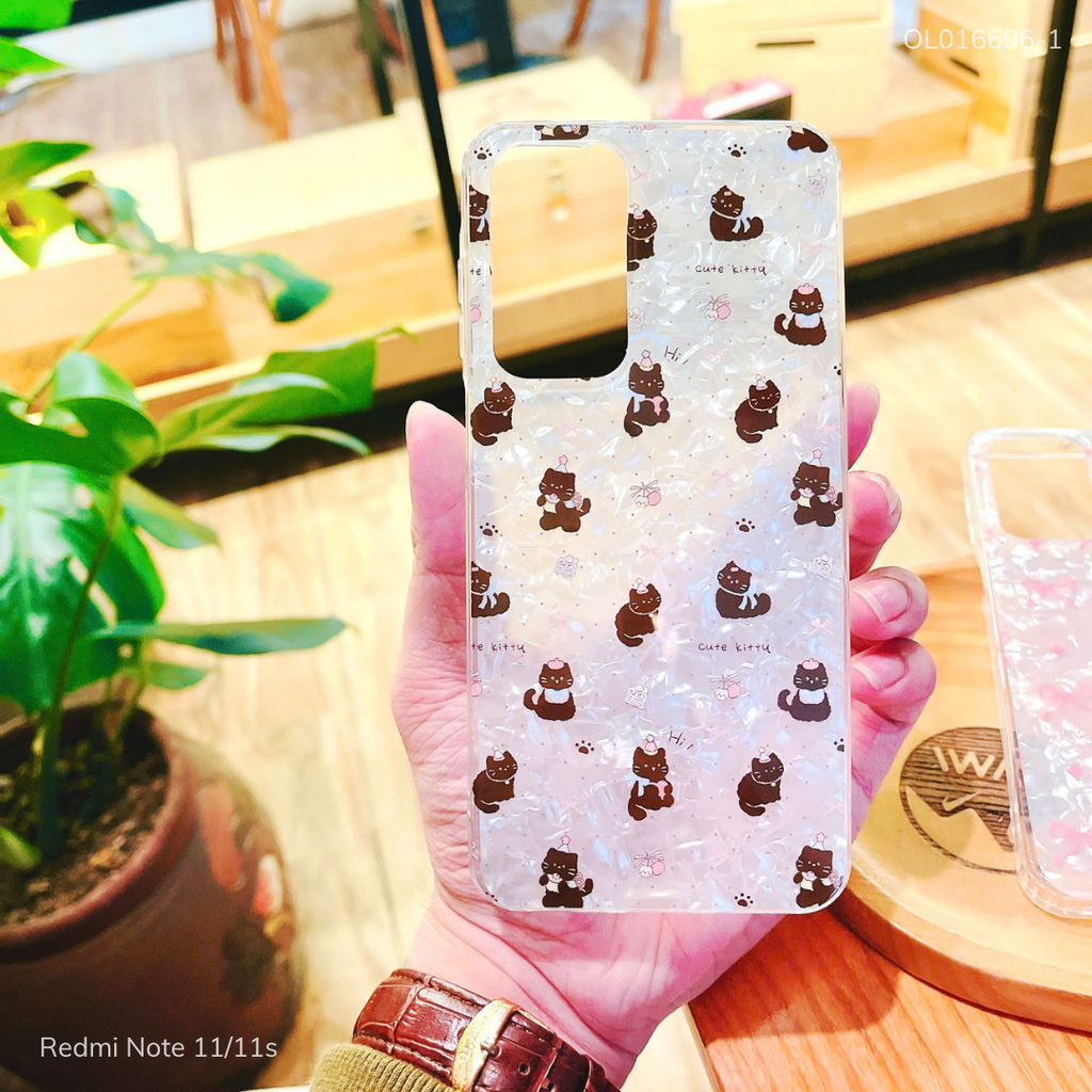 Ốp Xiaomi Redmi Note 11/11s vân xà cừ